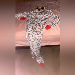 it’s a reindeer onesie i am selling it